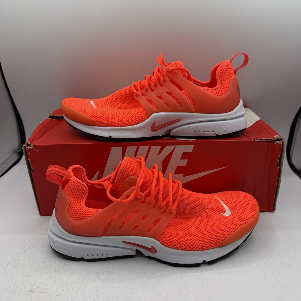 Nike Air Presto Shoes Women Sz 10 Total Crimson/White Running Sneaker 846290-800